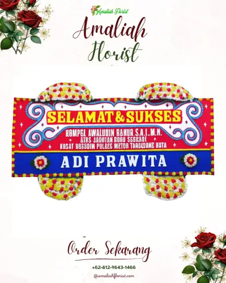 Papan Bunga Ucapan Selamat Fatubesi